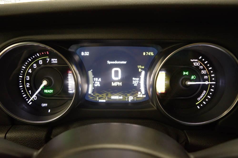 used 2021 Jeep Wrangler Unlimited 4xe car, priced at $33,554
