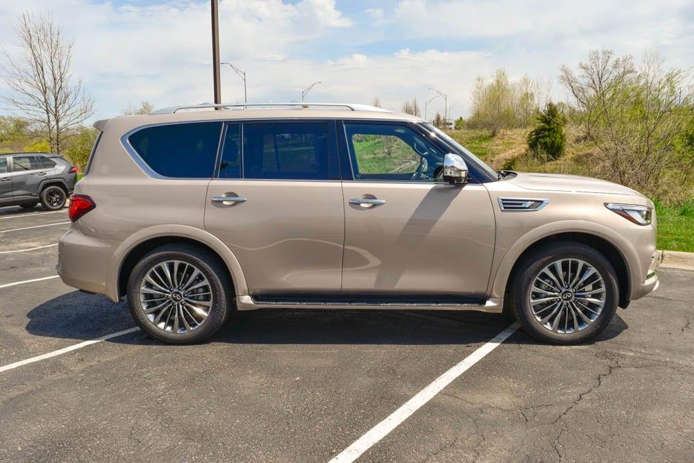 used 2021 INFINITI QX80 car, priced at $44,253