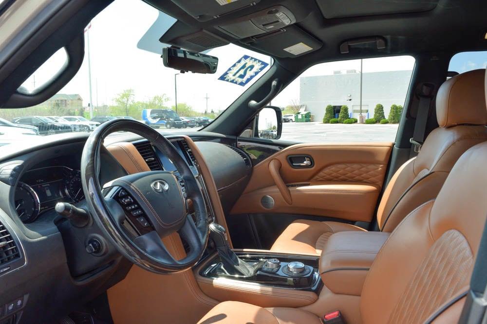 used 2021 INFINITI QX80 car, priced at $44,253