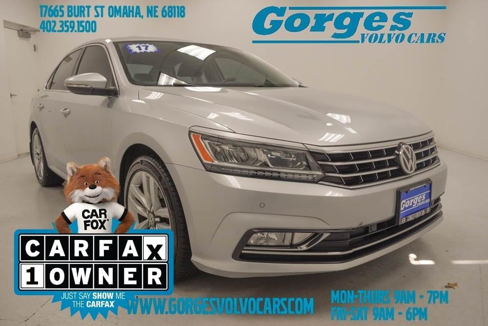 used 2017 Volkswagen Passat car, priced at $15,580