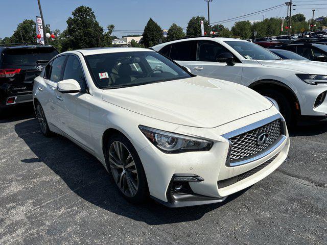used 2022 INFINITI Q50 car, priced at $32,500