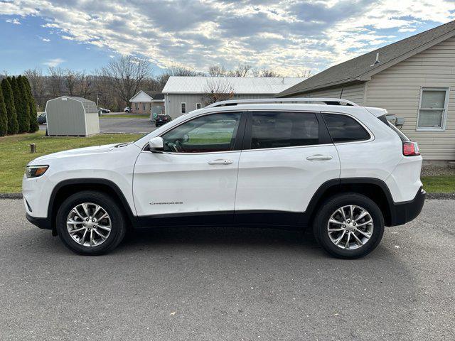 used 2021 Jeep Cherokee car, priced at $22,000