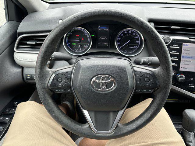used 2019 Toyota Camry Hybrid car, priced at $22,000