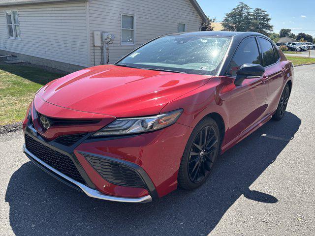 used 2021 Toyota Camry car, priced at $27,000