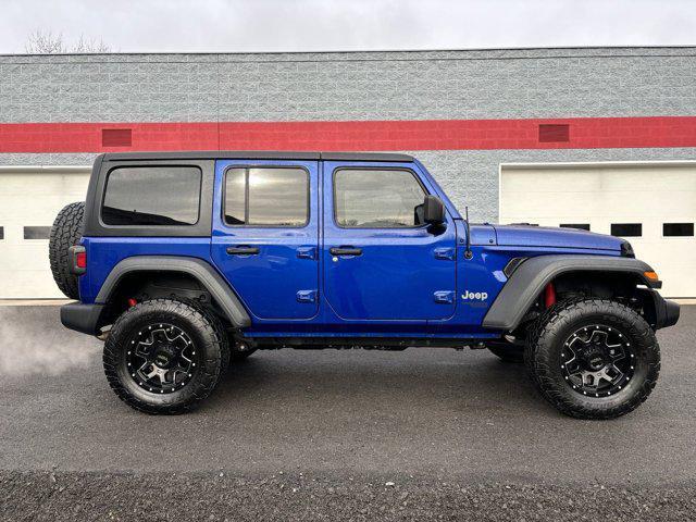 used 2018 Jeep Wrangler Unlimited car, priced at $23,788