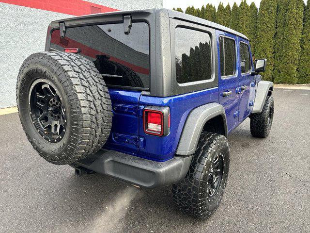 used 2018 Jeep Wrangler Unlimited car, priced at $23,788