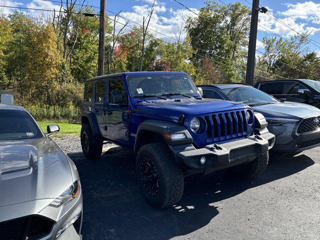 used 2018 Jeep Wrangler Unlimited car, priced at $23,788