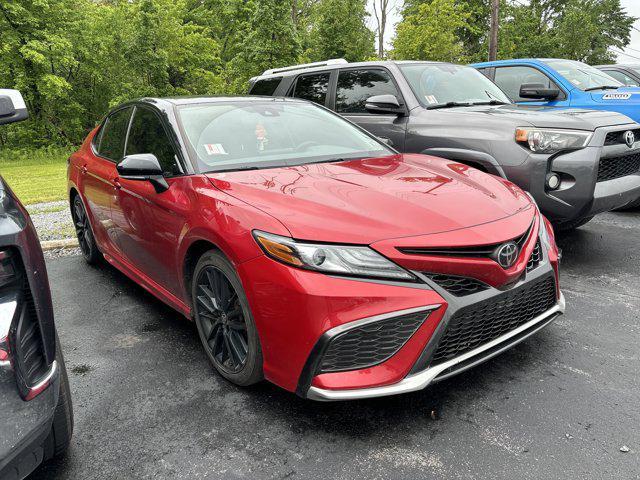 used 2021 Toyota Camry car, priced at $27,000