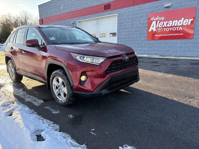 used 2021 Toyota RAV4 Hybrid car, priced at $27,000