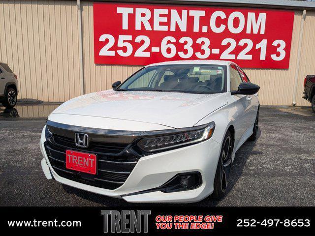 used 2021 Honda Accord car, priced at $25,695