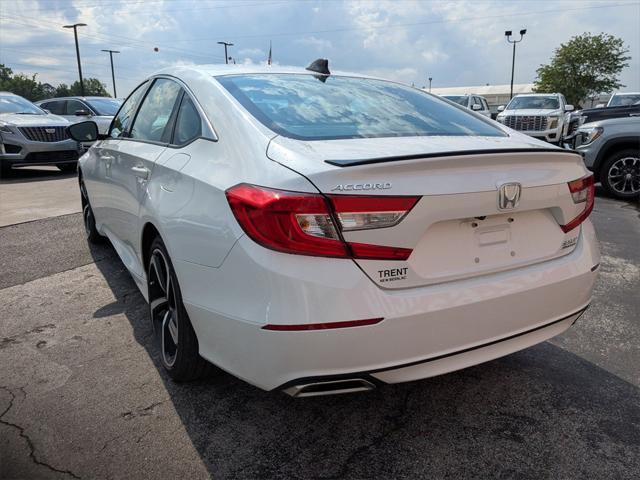 used 2021 Honda Accord car, priced at $25,438