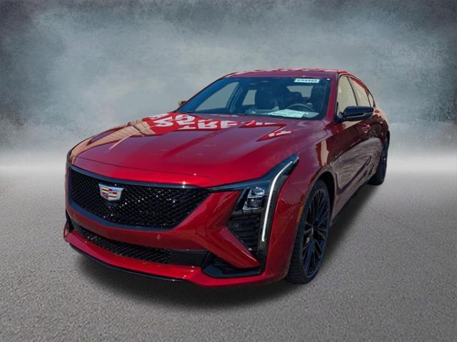 new 2025 Cadillac CT5 car, priced at $57,355