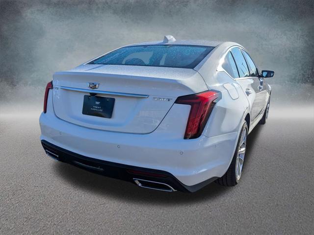 new 2025 Cadillac CT5 car, priced at $50,455