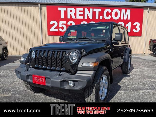 used 2021 Jeep Wrangler Unlimited car, priced at $28,595