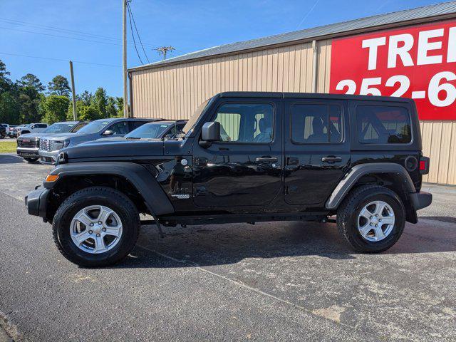 used 2021 Jeep Wrangler Unlimited car, priced at $28,895