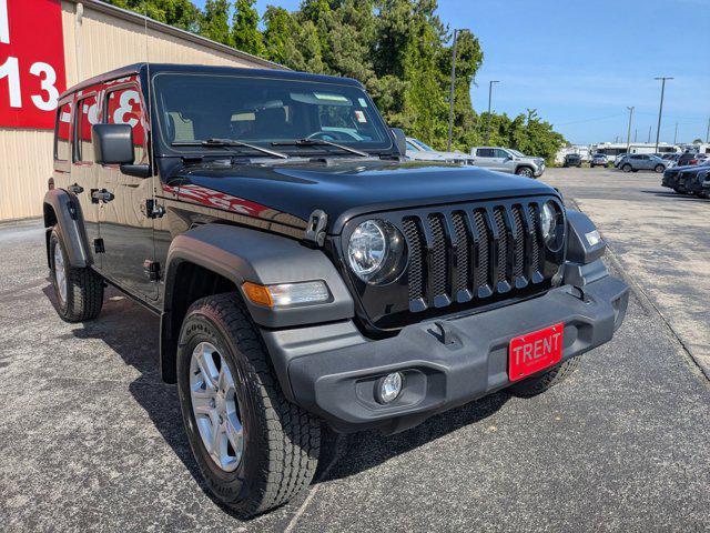used 2021 Jeep Wrangler Unlimited car, priced at $28,895