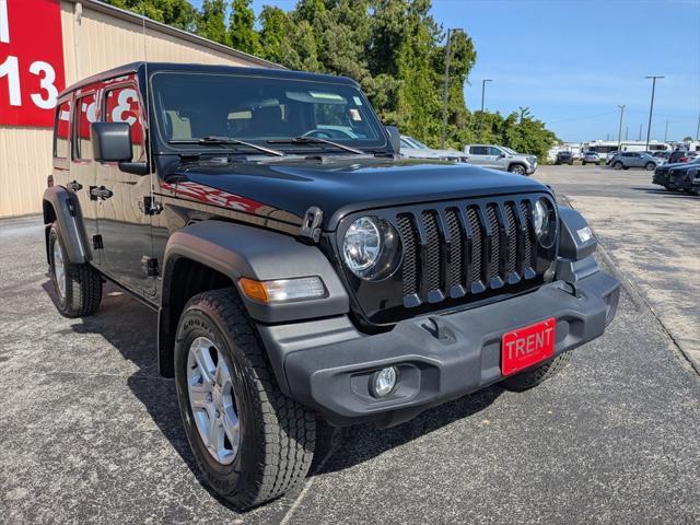used 2021 Jeep Wrangler Unlimited car, priced at $28,595