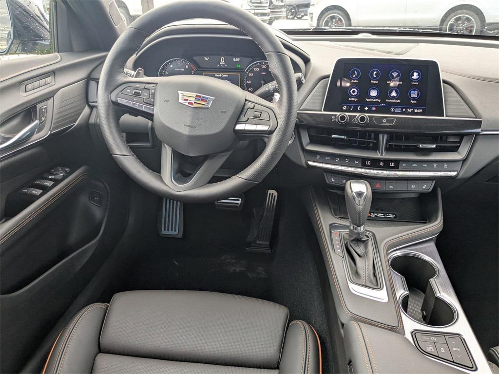 new 2025 Cadillac CT4 car, priced at $44,585
