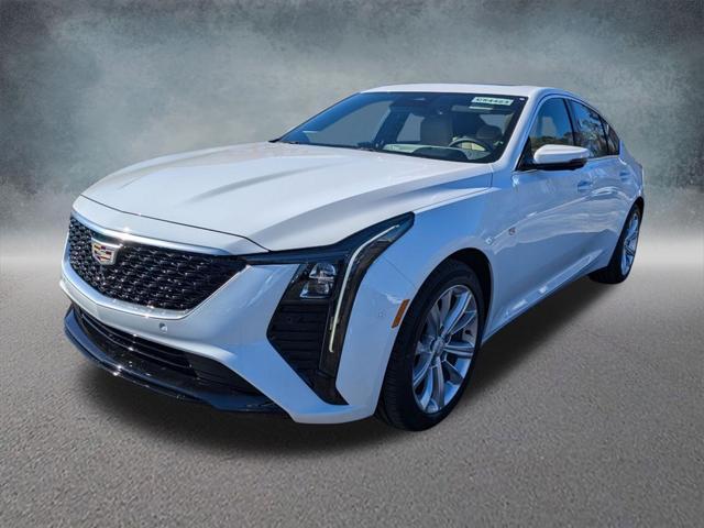 new 2025 Cadillac CT5 car, priced at $50,455