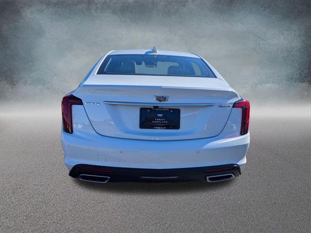 new 2025 Cadillac CT5 car, priced at $50,455