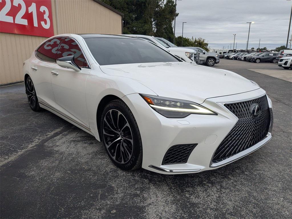 used 2022 Lexus LS 500 car, priced at $52,895