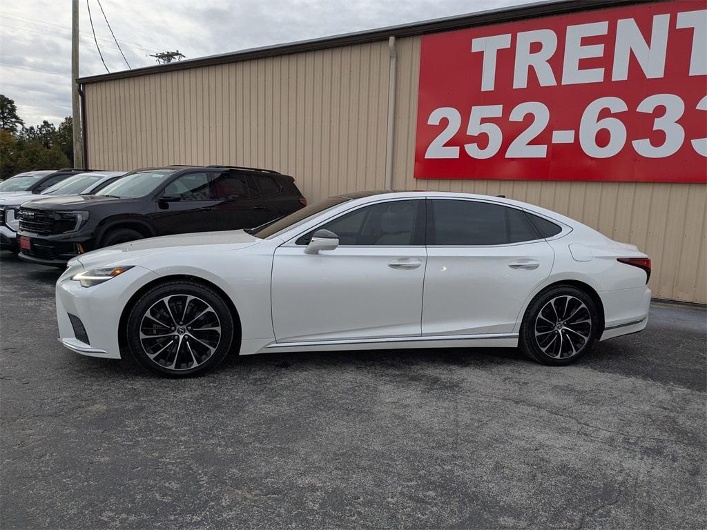 used 2022 Lexus LS 500 car, priced at $52,895