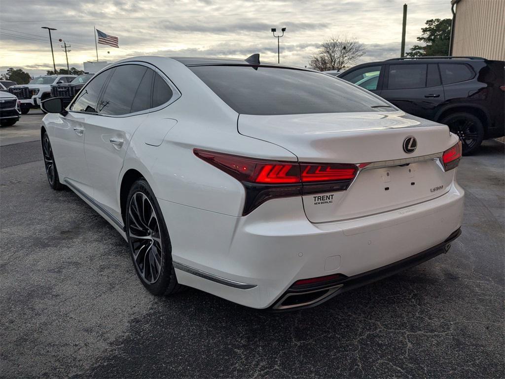 used 2022 Lexus LS 500 car, priced at $52,895
