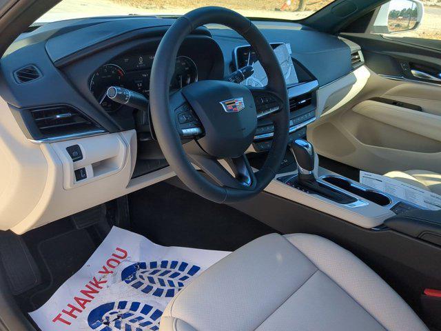 new 2025 Cadillac CT4 car, priced at $42,490