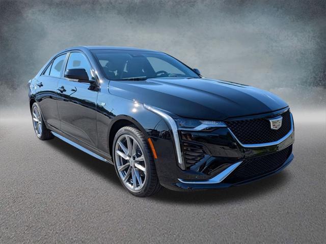 new 2025 Cadillac CT4 car, priced at $44,585