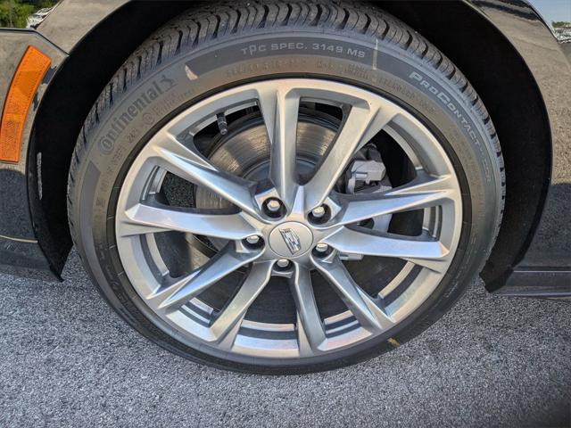 new 2025 Cadillac CT4 car, priced at $44,585