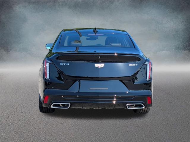 new 2025 Cadillac CT4 car, priced at $44,585