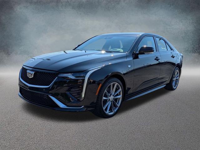 new 2025 Cadillac CT4 car, priced at $44,585