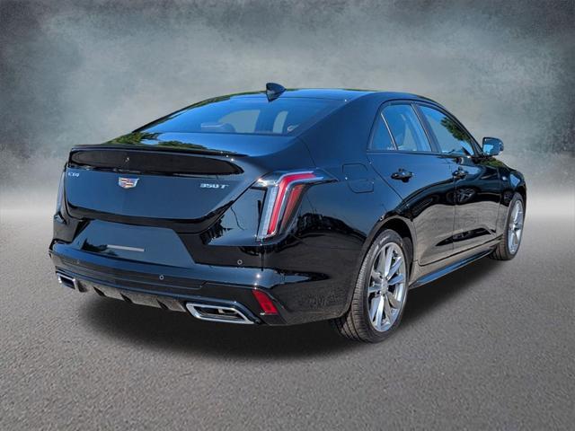 new 2025 Cadillac CT4 car, priced at $44,585