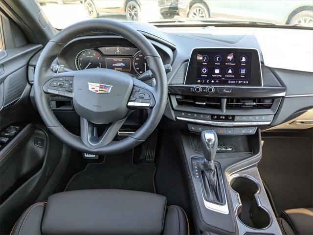 new 2025 Cadillac CT4 car, priced at $44,585