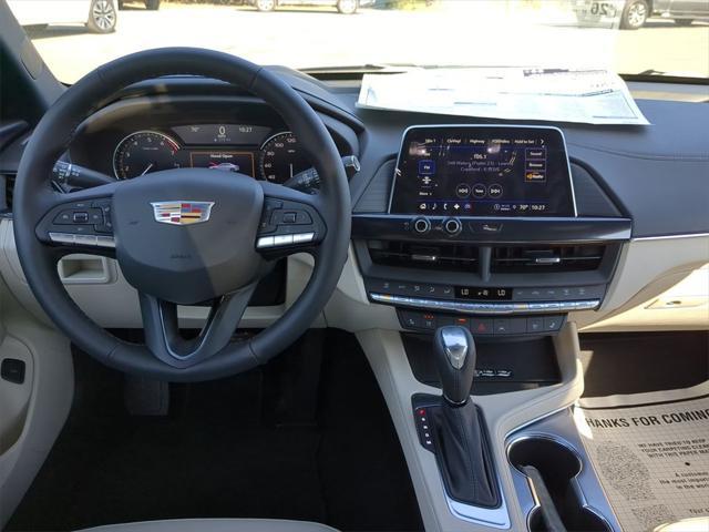 new 2025 Cadillac CT4 car, priced at $42,115