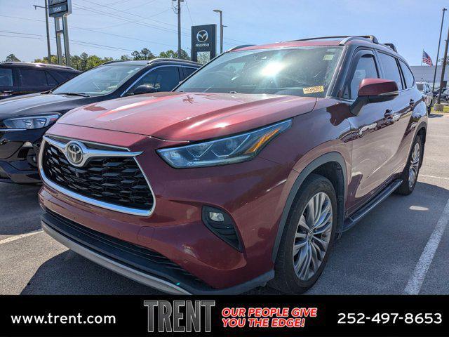 used 2021 Toyota Highlander car, priced at $34,395