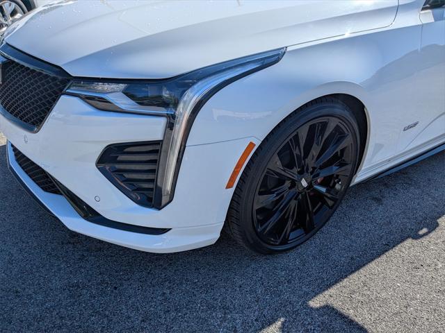 used 2022 Cadillac CT4-V car, priced at $38,600
