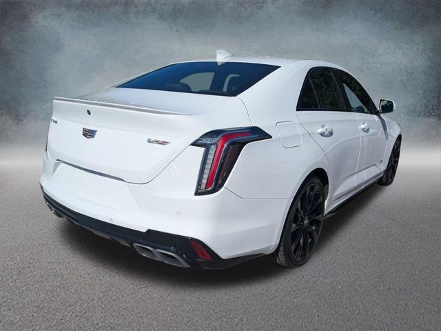 used 2022 Cadillac CT4-V car, priced at $38,600