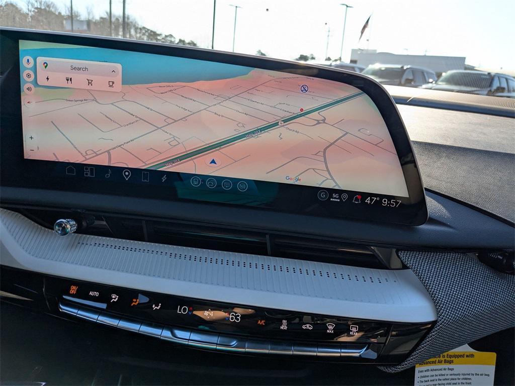 new 2025 Cadillac OPTIQ car, priced at $62,535