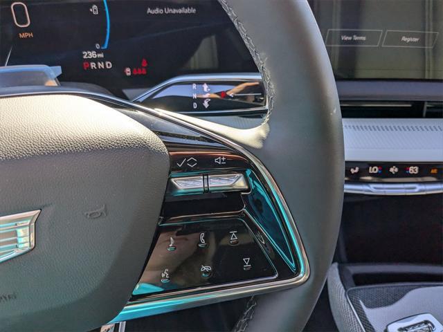 new 2025 Cadillac OPTIQ car, priced at $62,535
