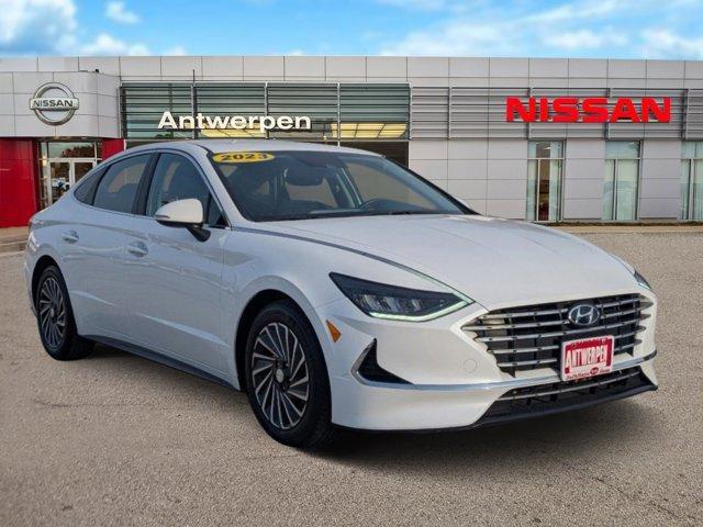 used 2023 Hyundai Sonata Hybrid car, priced at $21,581