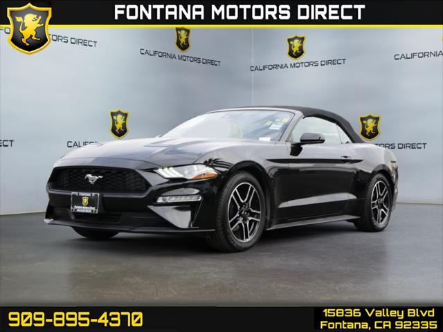 used 2021 Ford Mustang car, priced at $18,699