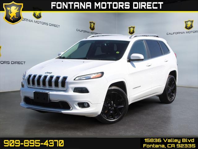 used 2017 Jeep Cherokee car, priced at $16,414