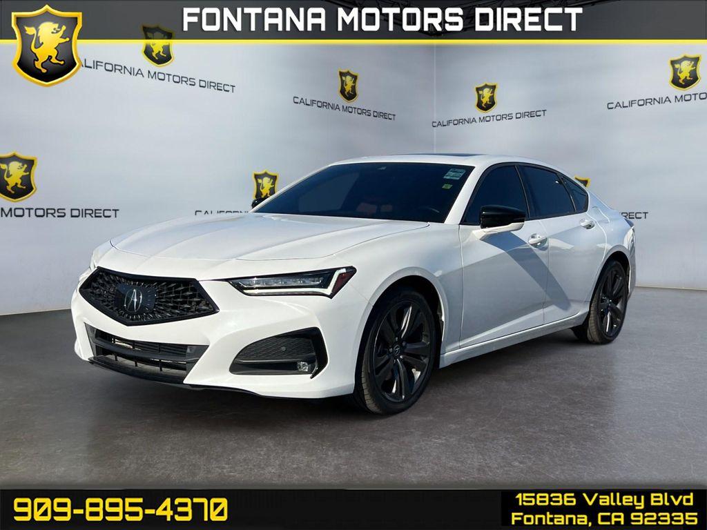 used 2022 Acura TLX car, priced at $31,799