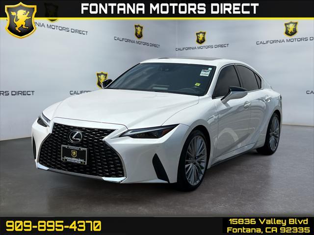 used 2022 Lexus IS 300 car, priced at $37,499