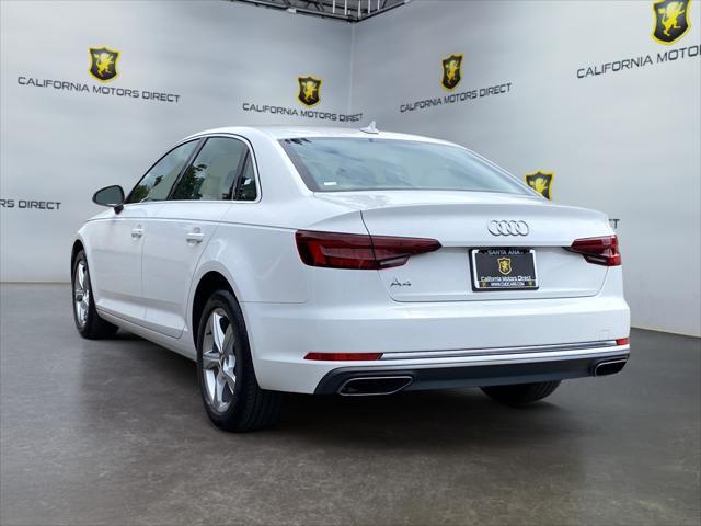 used 2019 Audi A4 car, priced at $21,399