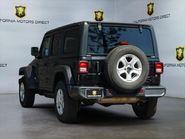 used 2021 Jeep Wrangler Unlimited car, priced at $21,399