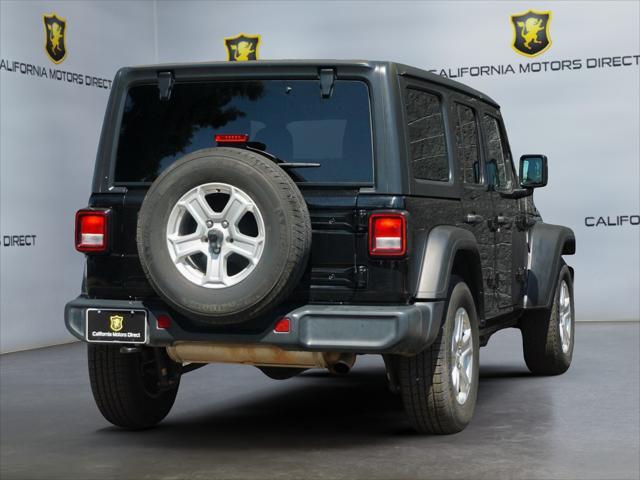 used 2021 Jeep Wrangler Unlimited car, priced at $21,399