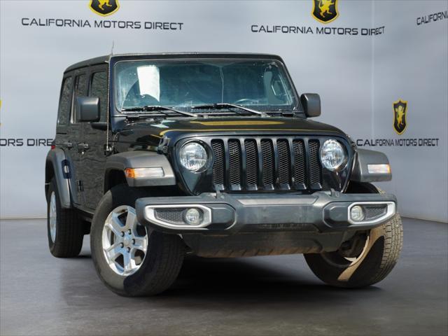 used 2021 Jeep Wrangler Unlimited car, priced at $21,399