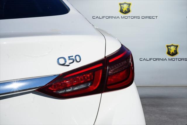 used 2022 INFINITI Q50 car, priced at $25,599